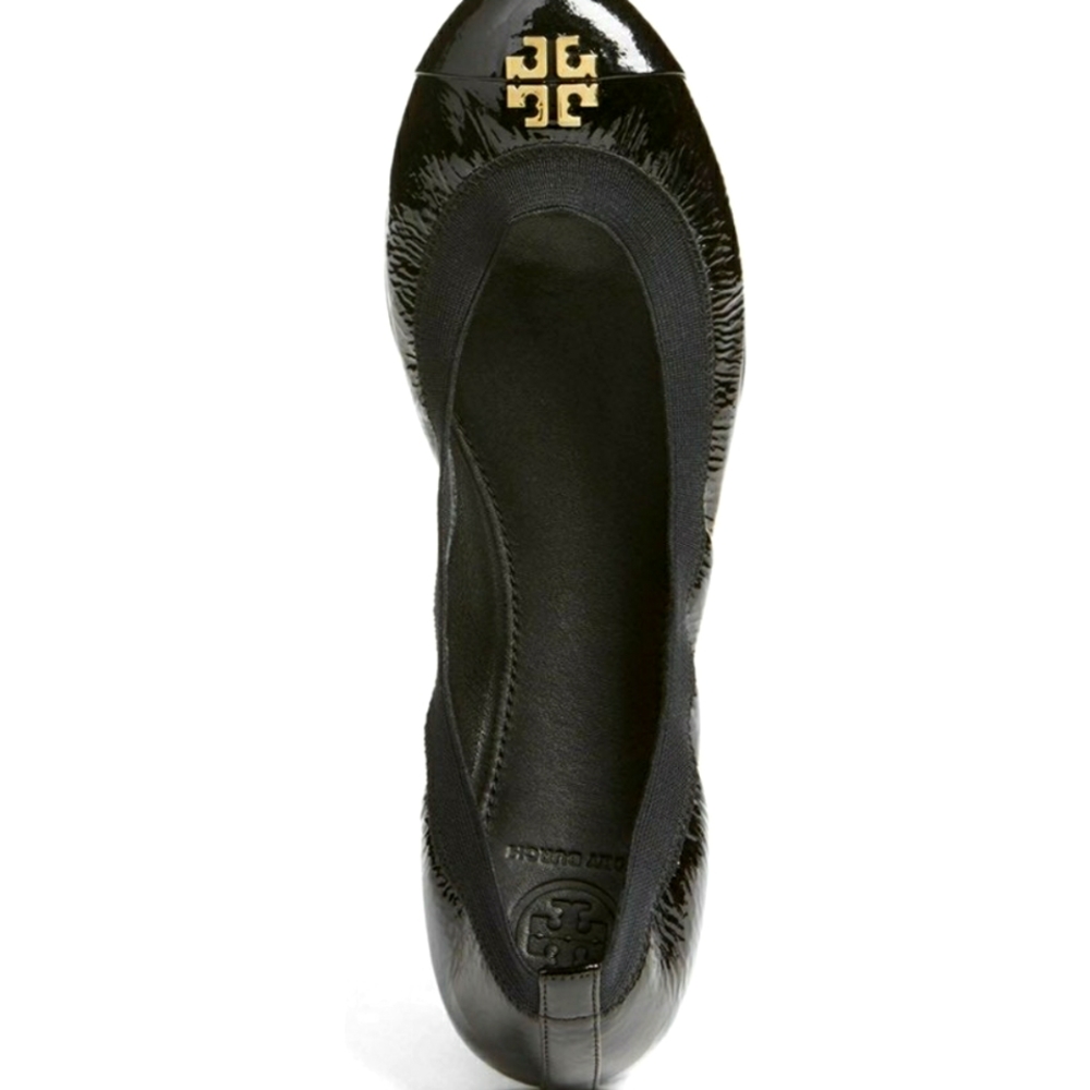 Tory Burch Jolie Ballet Flats - Black - 7.5